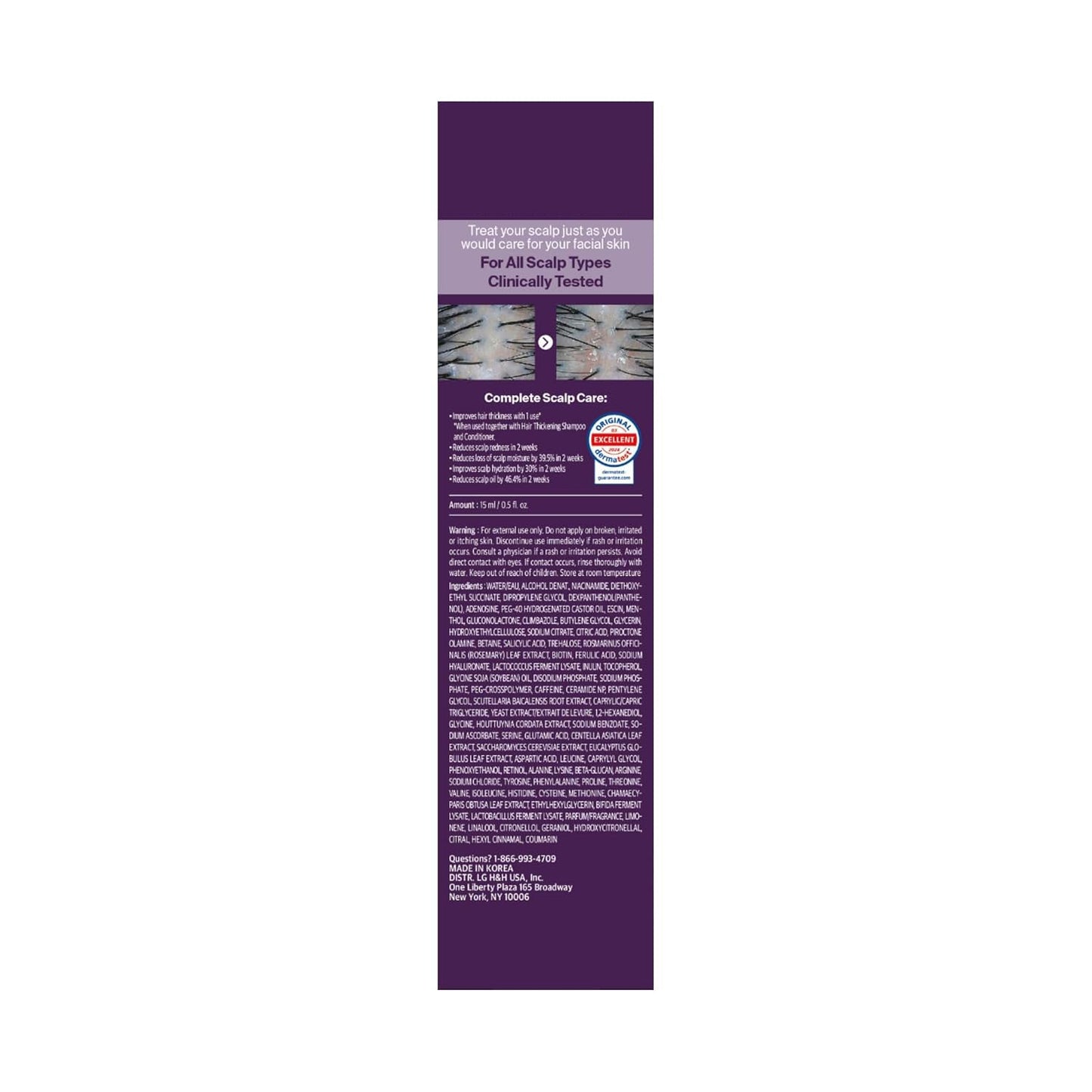 Doctor G. Award-Winning Hair Thickening Serum for Hair Loss